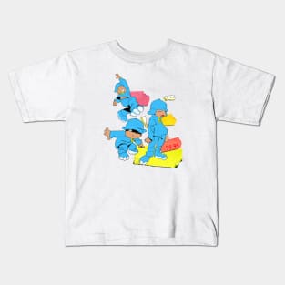 POCOYO SIDE B Kids T-Shirt